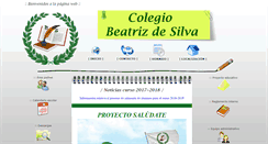 Desktop Screenshot of colegiobeatrizdesilva.com